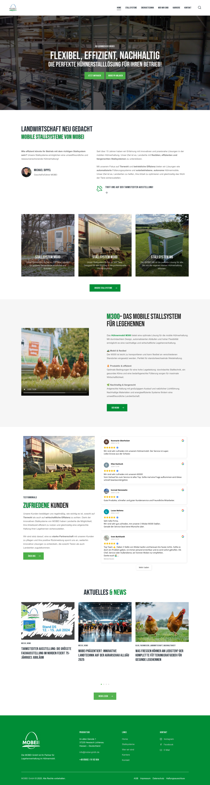 MOBEI GmbH Website